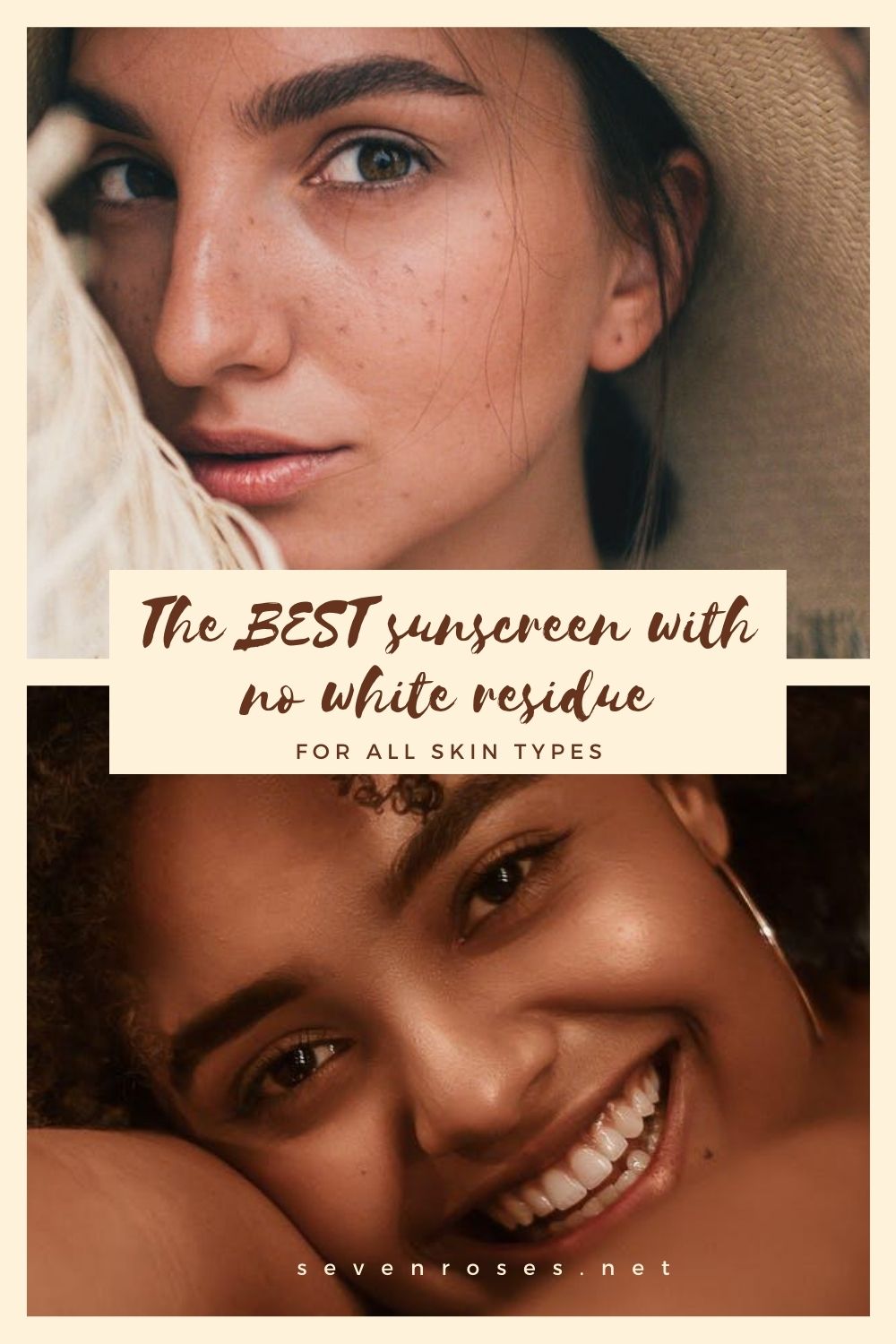 The BEST sunscreen with no white residue for all skin tones: Ava Isa ...