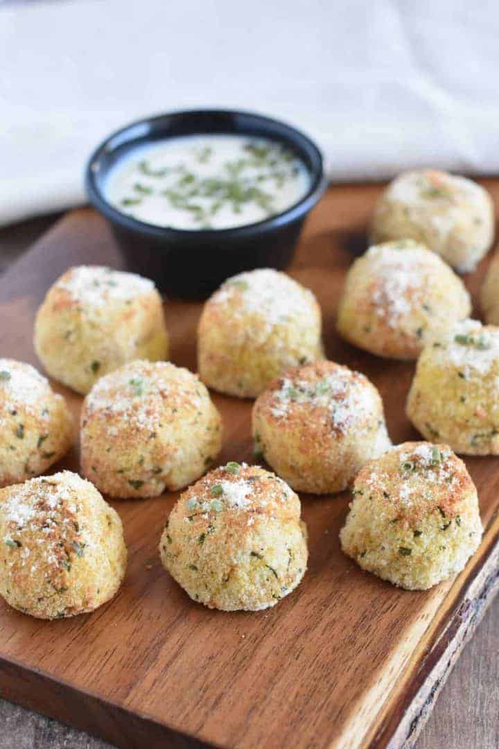 Air Fryer Mashed Potato Balls